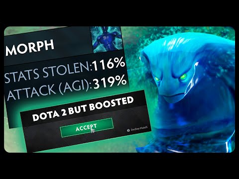 Dota 2 But Morphling Steals All Of Your Stats