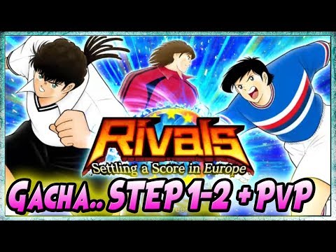GACHA STEP 1-2 CLUB "NEW" SANTANA Vale, MULLER Stutgart, AKAI Sampdoria - Captain Tsubasa Dream Team