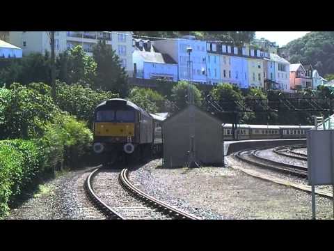 WCRC 47786 STABLED AT KINGSWEARSTATION 310813