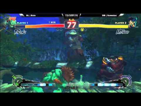SBR 1.3 SSF4AE2012 Top8 SL Exis vs DB Somniac 2/2