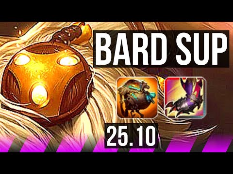 BARD & Lucian vs TAHM KENCH & Senna (SUP) | 3/0/15 | KR Master | 25.10