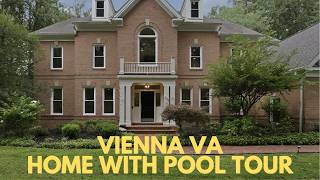 Victoria Farms, Vienna VA Home With Pool Tour: 10301 Forest Maple Rd Vienna VA 22182