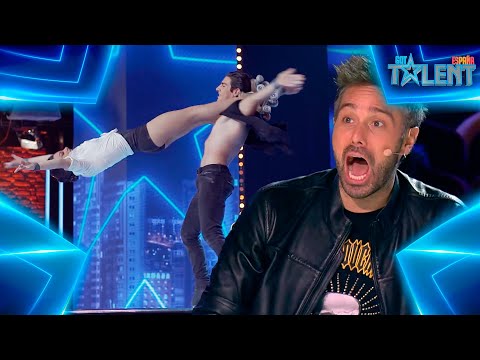 Las PELIGROSAS ACROBACIAS de estos dos hermanos | Audiciones 2 | Got Talent España 7 (2021)