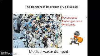 DISPOSAL OF OLD/EXPIRED MEDICINES