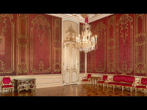 Ein Raum voller Seide im Neuen Palais | SPSG