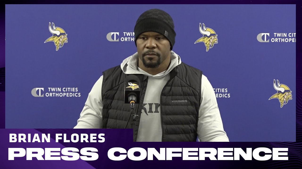 Brian Flores on Dallas Turner’s Growth & Making Corrections for Vikings vs. Commanders Week 14 Game