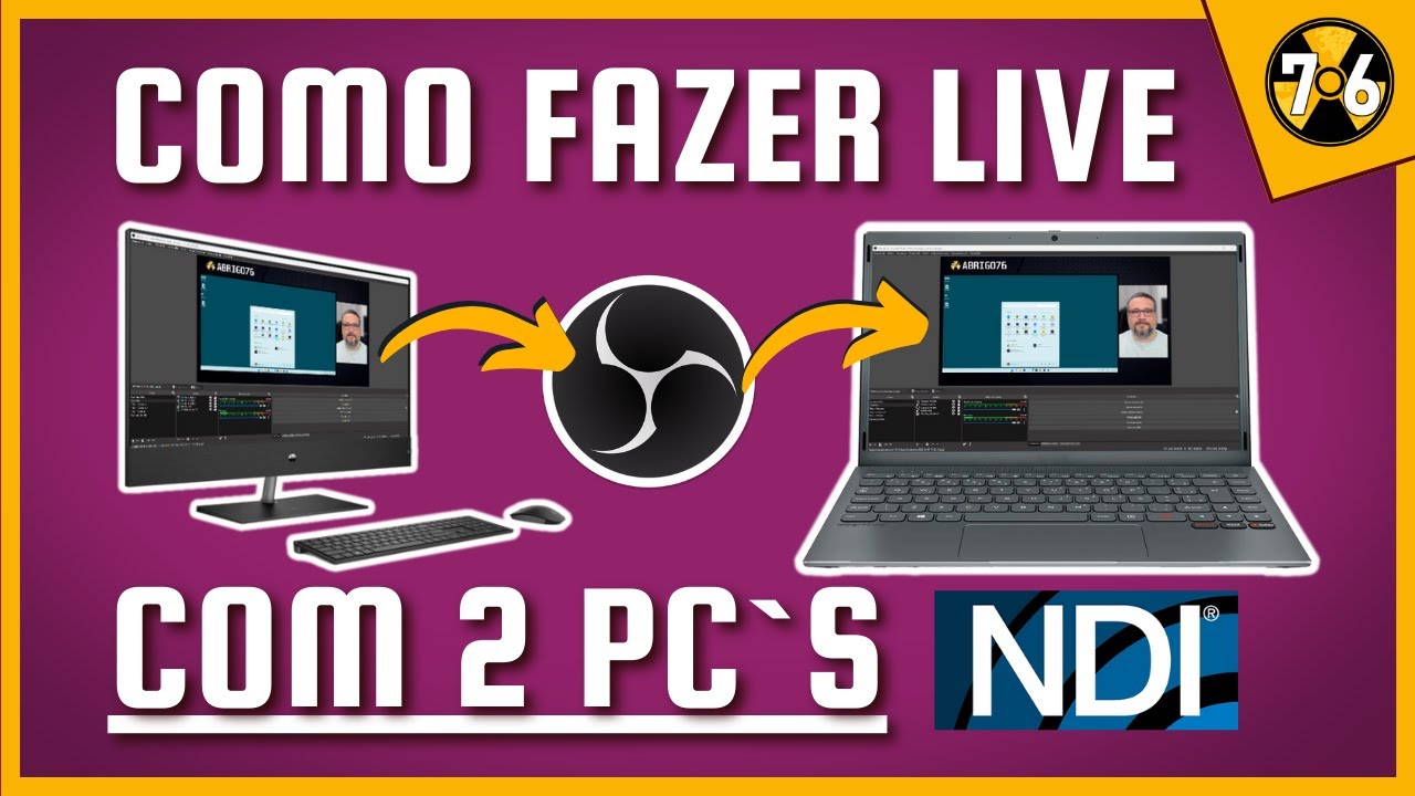 Como Fazer Live Stream usando DOIS PCs sem placa de captura
