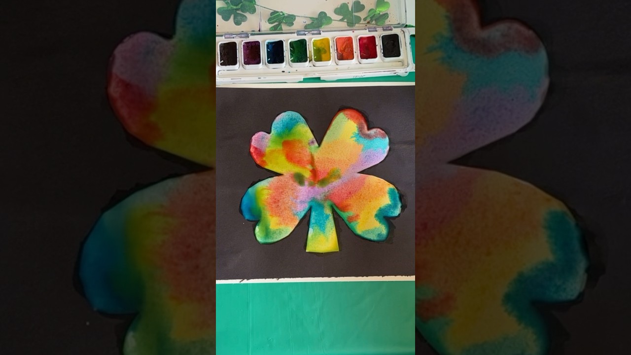 Shammrock Art Project – Fun & Easy St. Patrick’s Day Craft! Four Leaf Clover | Ms. Cassidy Crafts
