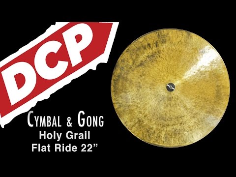 Cymbal & Gong Holy Grail Flat Ride Cymbal 22" 2225 grams