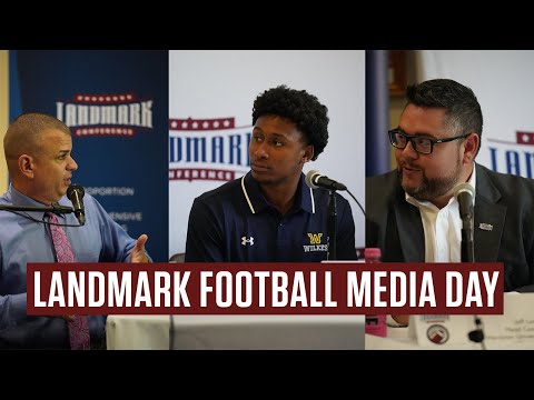 Behind The Scenes At The 2024 Landmark Conference Football Media Day