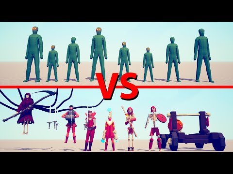 ZOMBIE Team vs SPOOKY Team - Totally Accurate Battle Simulator TABS