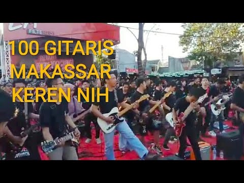 METALLICA (ENTER SANDMAN)COVER BY PARADE 100 GITARIS MAKASSAR