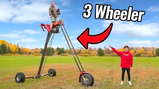 12 Foot Tall Three Wheeler!