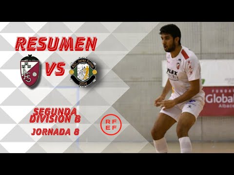 Resumen Albacete FS - Jerez Futsal (5-5). SEGUNDA DIVISIÓN B/ Jornada 8