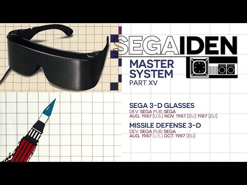 Tune in, turn on, pop out: Sega 3-D Glasses & Missile Defense 3-D | Segaiden #047