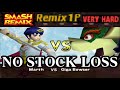 Smash Remix Classic Mode Remix 1P Gameplay With Marth VERY HARD No Stock Loss
