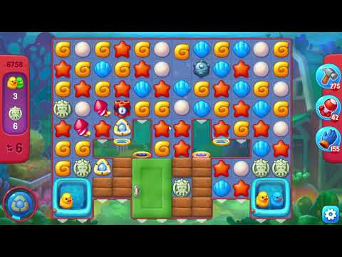 Fishdom 6758 Hard Level - 20 moves - NO BooSTERS