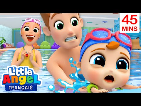Apprendre à Nager avec Prudence - Comptines pour Bébé | Little Angel Français