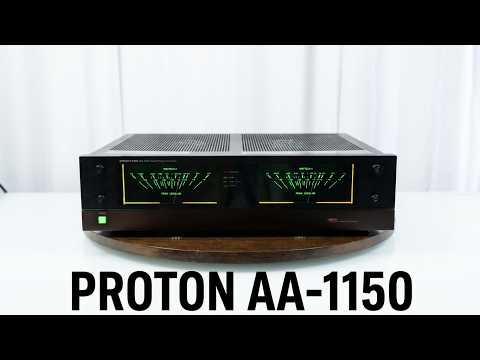 🎶✨ Proton AA-1150 Stereo Power Amplifier — Serviced, Cleaned, Large Dual Green dB Output Meters, Power Envelope Design, Bench Tested image 14