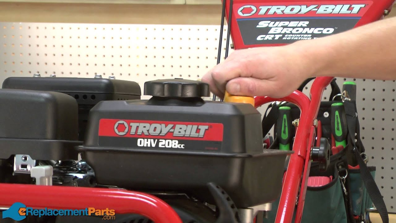 Replacing your MTD Tiller Fuel Tank