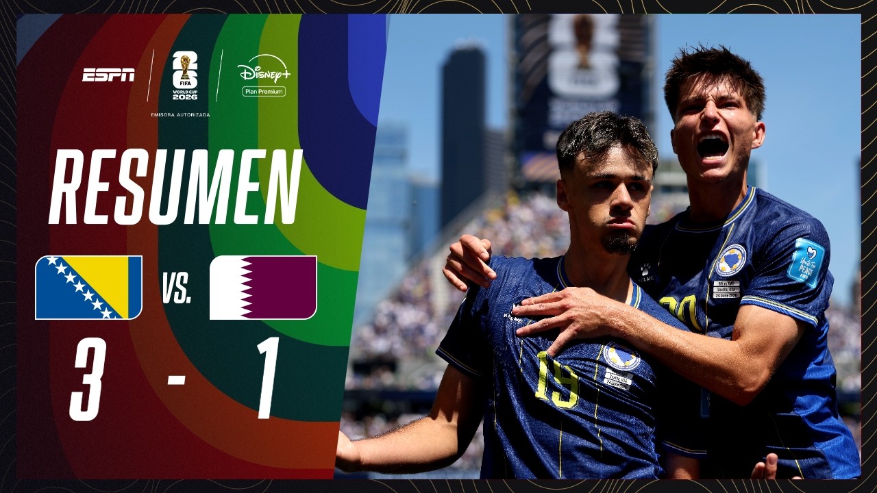 BOSNIA VENCIÓ A QATAR Y DEBERÁ ESPERAR RESULTADOS | Bosnia y Herzegovina 3-1 Qatar | RESUMEN | M50