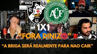 REAÇÕES TORCEDORES DO VASCO NO EMPATE COM A CHAPECOENSE - BRASILEIRÃO 2026