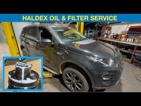 2017 Landrover Discovery Sport Haldex oil & filter change / service