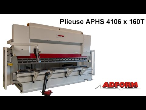Presse plieuse hydraulique à commande numérique ADFORM - APHS