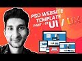 How to Design PSD Website Template in Photoshop | Bangla Tutorial 2019 | Part - 01 How to Design PSD Website Template in Photoshop | Bangla Tutorial 2019 | Part - 01