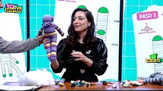 Moda Circular, Daniela nos enseña a hacer un Mono de peluche!