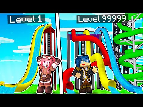 ACQUAPARK DA 1€ VS ACQUAPARK DA 1.000.000€ - MINECRAFT