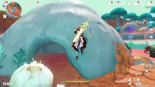 原神: プレイアーカイブ（神の瞳集め・ナドクライ│ドゥナナの深穴 & 霜月）