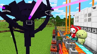 のマイッキーよいしょが可愛い💕 - ウィザーストーム vs セキュリティハウス【まいくら・マインクラフト】
