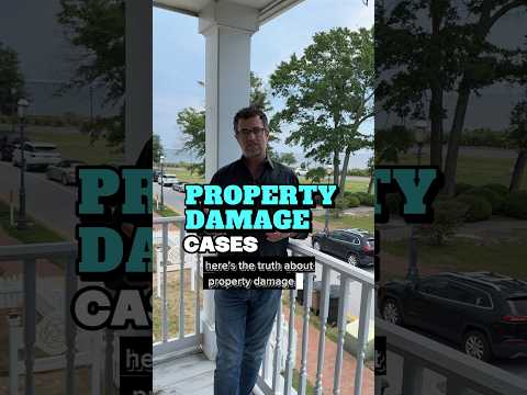 Truth about property damage cases #propertydamage #personalinjurylawyer #lawfirm #injurylawyer