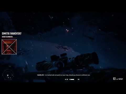 Sniper Ghost Warrior Contracts challenge killing Dimitri Ivanovsky and his assistants within 10 sec