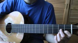 Cours de guitare - G Em C D7 (1/13) Présentation + Empreintes de G, Em, C et D7