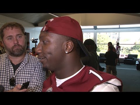 Deebo Samuel at Media Day — 7/30/17
