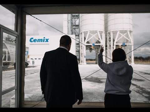 Открытие логистического центра завода белого цемента