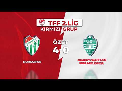 Bursaspor 4-0 Granny's Waffles Kırıklarelispor | Maç Özeti
