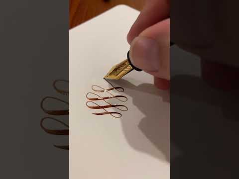 Montblanc 149 flex nib #fountainpen #flex #montblanc #149