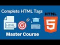 All HTML Tags Tutorial in 2022 - HTML Crash Course for Beginners (105+ HTML5  Tags)