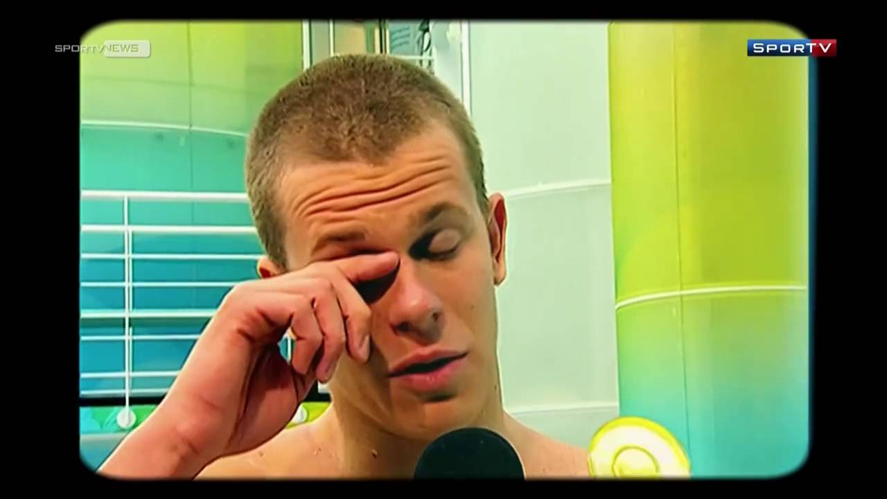 Relembre o ouro de César Cielo nos 50 metros livre em Pequim 2008