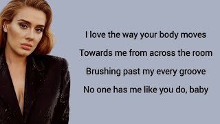 Adele - I Miss You (lyrics)