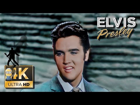 Elvis Presley AI 4K Colorized Restored - ❤️Love Me❤️  (October 1956)