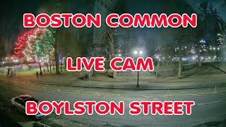 Boston, MA Live Cam - Boston Common at Boylston St.