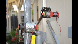 Ham Radio Tower, US Tower MA40, Installation in Process by Jim Heath W6LG, Your YouTube Elmer