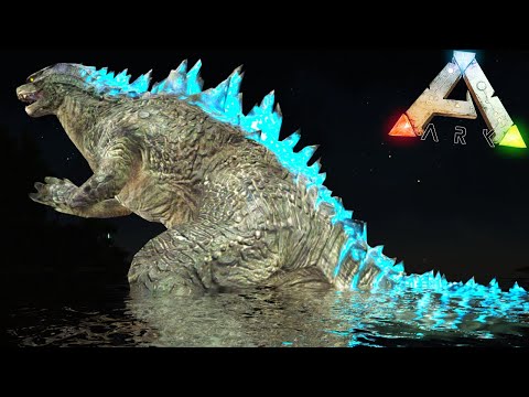 The Most POWERFUL Boss in ARK.. GODZILLA!