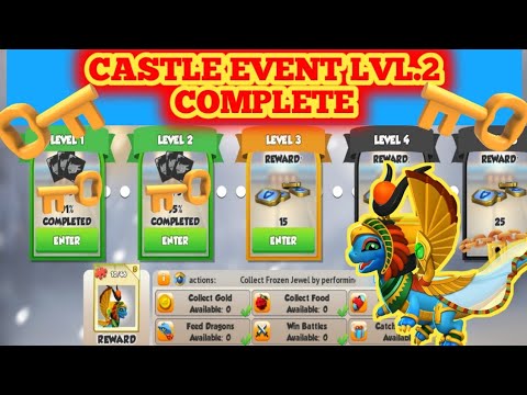 Level 3 Beggin! || Divine Party Winter Sun-Castle Event || GOOLUCK.[Dragon Mania Legends]🇵🇭