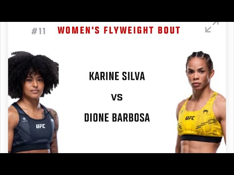 Karine Silva vs Dione Barbosa [Highlihts] | Quick Picks With The Geek 