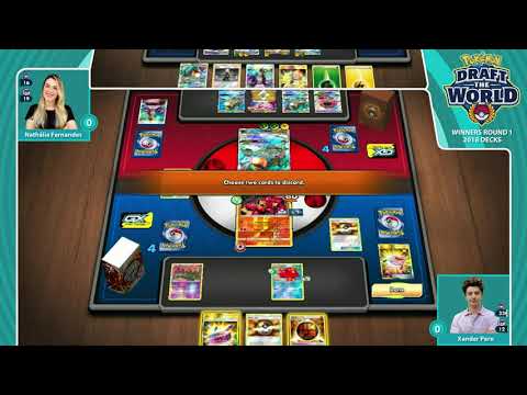 Draft the World Pokémon TCG Tournament - Winners Round 1 - 2018 Decks